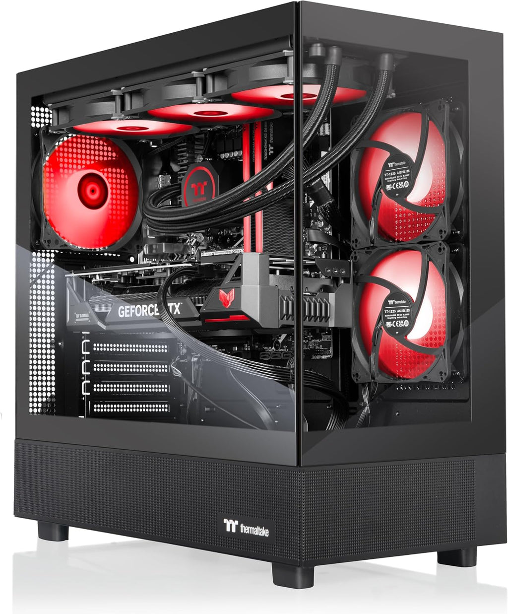 Thermaltake LCGS View 9897X-270 Gaming Desktop (AMD Ryzen™ 7 9800X3D, 32GB 6400MT/s DDR5 RGB Memory, AMD Radeon™ RX 9070 XT, 2TB NVMe M.2, WiFi, Windows 11) V27B-B850-97X-LCS