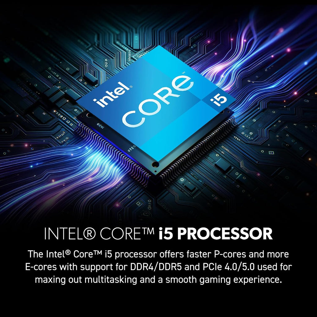 msi Codex R2 Gaming Desktop: Intel Core i5-14400F, Geforce RTX 5060, 16GB DDR5, 1TB m.2 NVMe SSD, 80+ Gold PSU, WiFi 6E, ARGB Fan Air Cooling, Windows 11 Home: A14NVL5-454US
