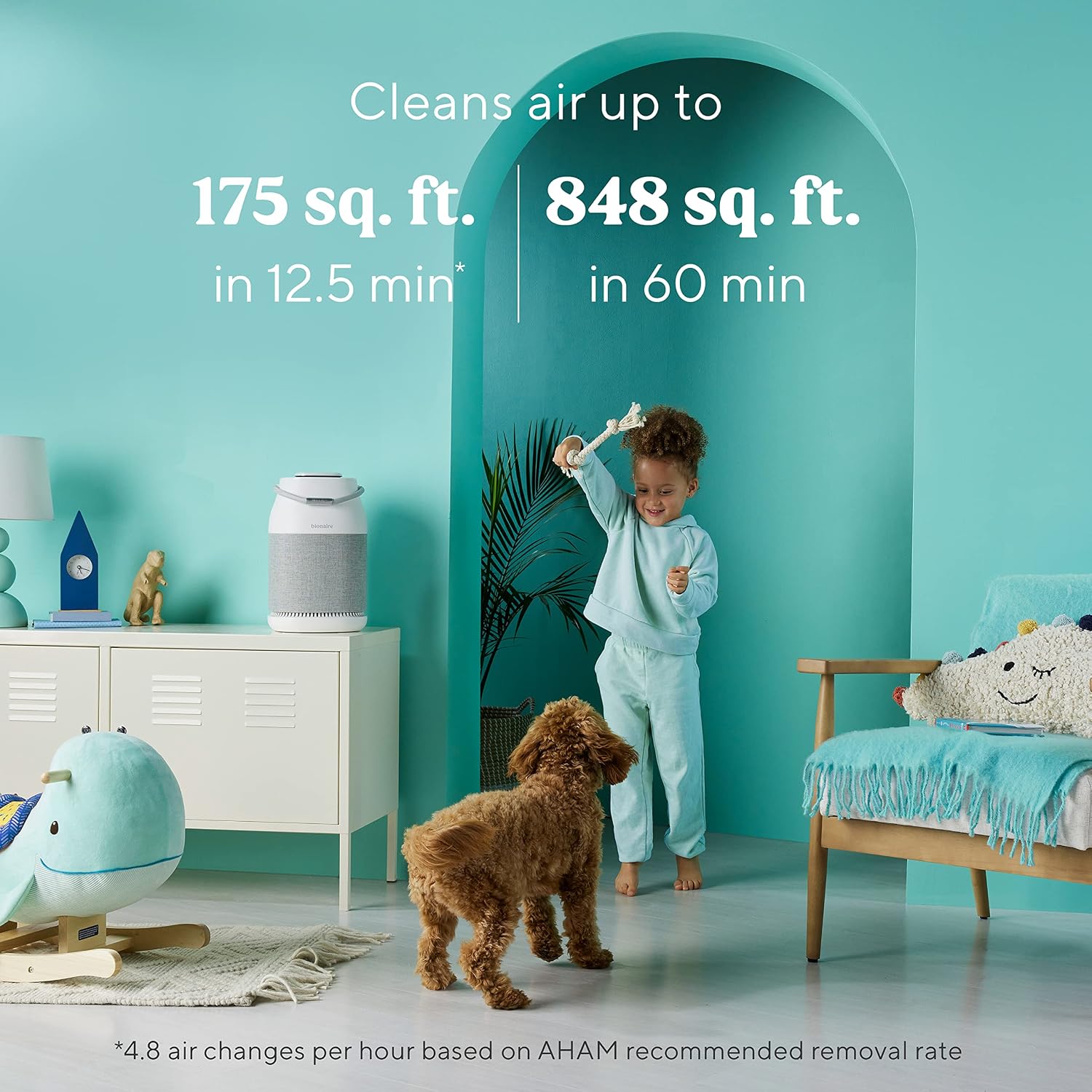 Bionaire True HEPA 360° UV Air Purifier, Home Air Purifier with True HEPA Air Filter