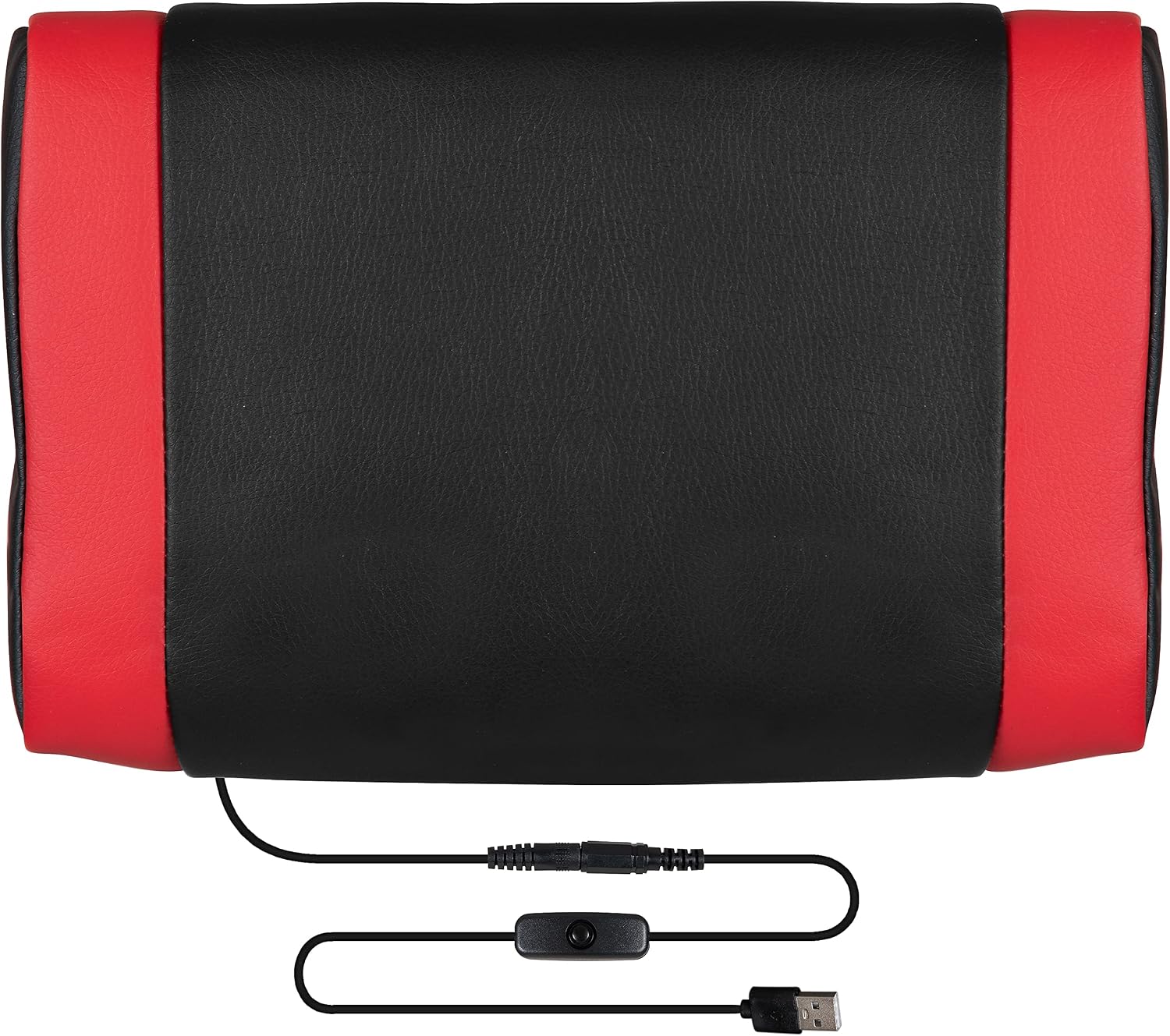 Flash Furniture X40 Gaming Chair Racing Ergonomic Computer Chair with Fully Reclining Back/Arms, Slide-Out Footrest, Massaging Lumbar - Red