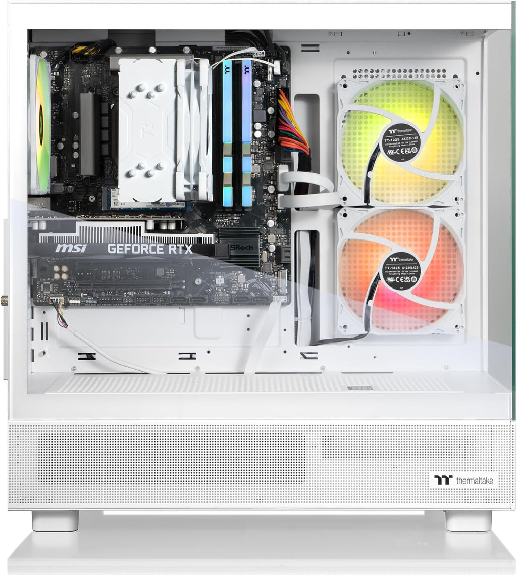 Thermaltake LCGS Vista i350 R4 Gaming Desktop (Intel® Core™ i5-13400F, ToughRam 16GB DDR4 3600MHz RGB Memory, NVIDIA® GeForce RTX™ 3050, 1TB NVMe M.2, WiFi, Windows 11) V27S-B76R-350-LCS