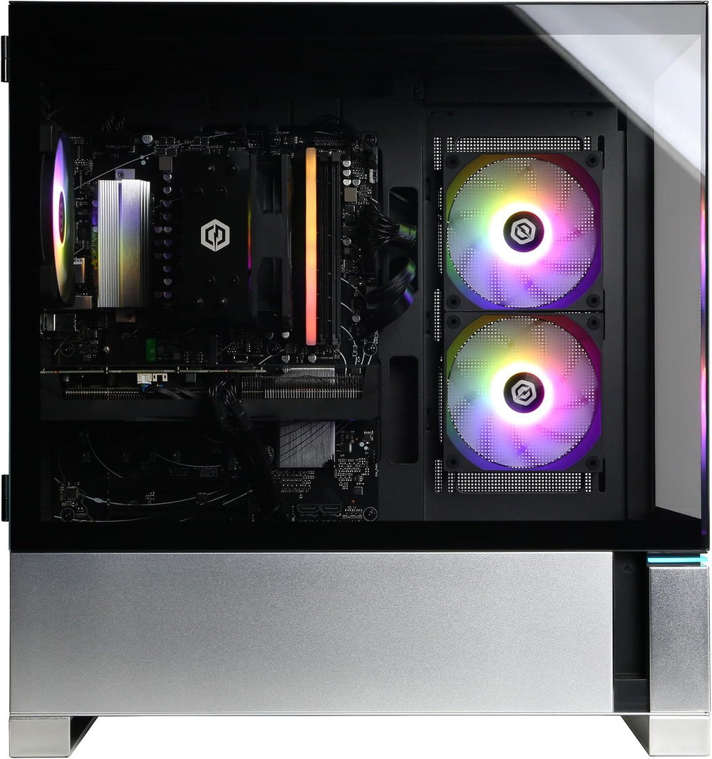 CyberPowerPC Gamer Master Gaming PC AMD Ryzen 5 8400F 4.2GHz, GeForce RTX 5050 8GB, 16GB DDR5, 1TB PCIe 4.0 SSD, WiFi Ready & Windows 11 Home (GMAI6500A3)