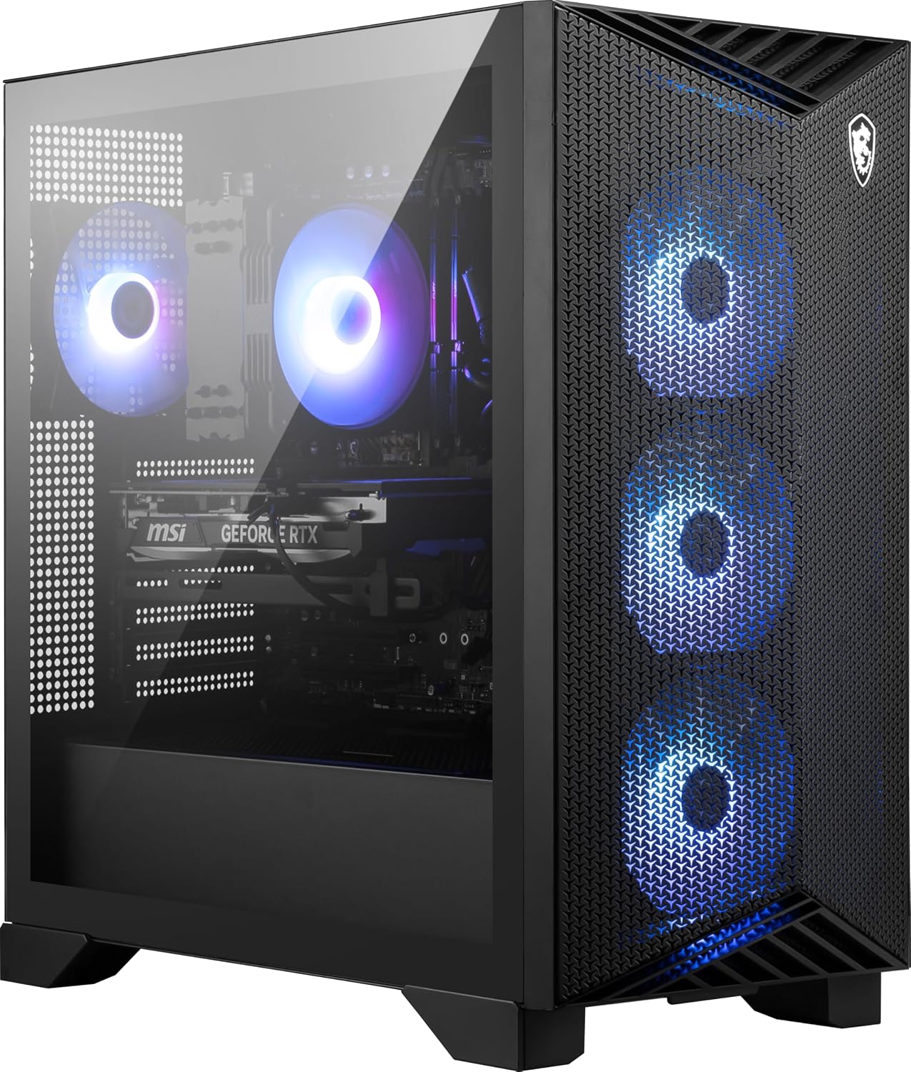 msi Aegis R2 AI Gaming Desktop: Intel Core Ultra 7 265, GeForce RTX 5070, 32GB DDR5, 2TB M.2 NVMe SSD, ARGB Fan Air Cooling, USB Type C, VR-Ready, Windows 11 Home: C2NVP7-2070US