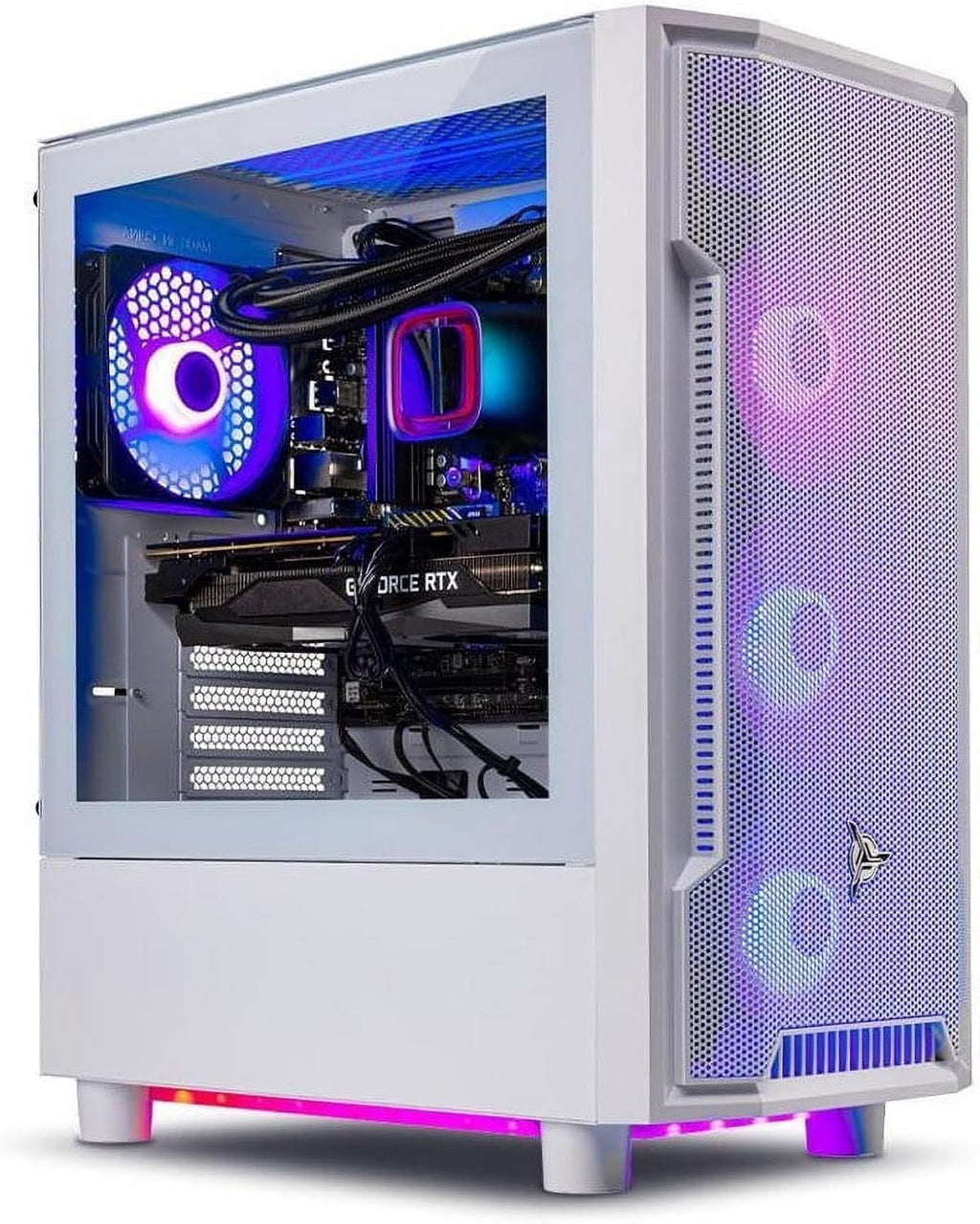 Skytech Gaming Archangel Gaming PC, AMD Ryzen 7 7800X3D 4.2GHz, NVIDIA RTX 5060 Ti 16GB, 1TB Gen4 NVMe SSD, 32GB DDR5 RAM 6000, 650W Gold PSU, 360 ARGB AIO, Wi-Fi, Win 11, Desktop
