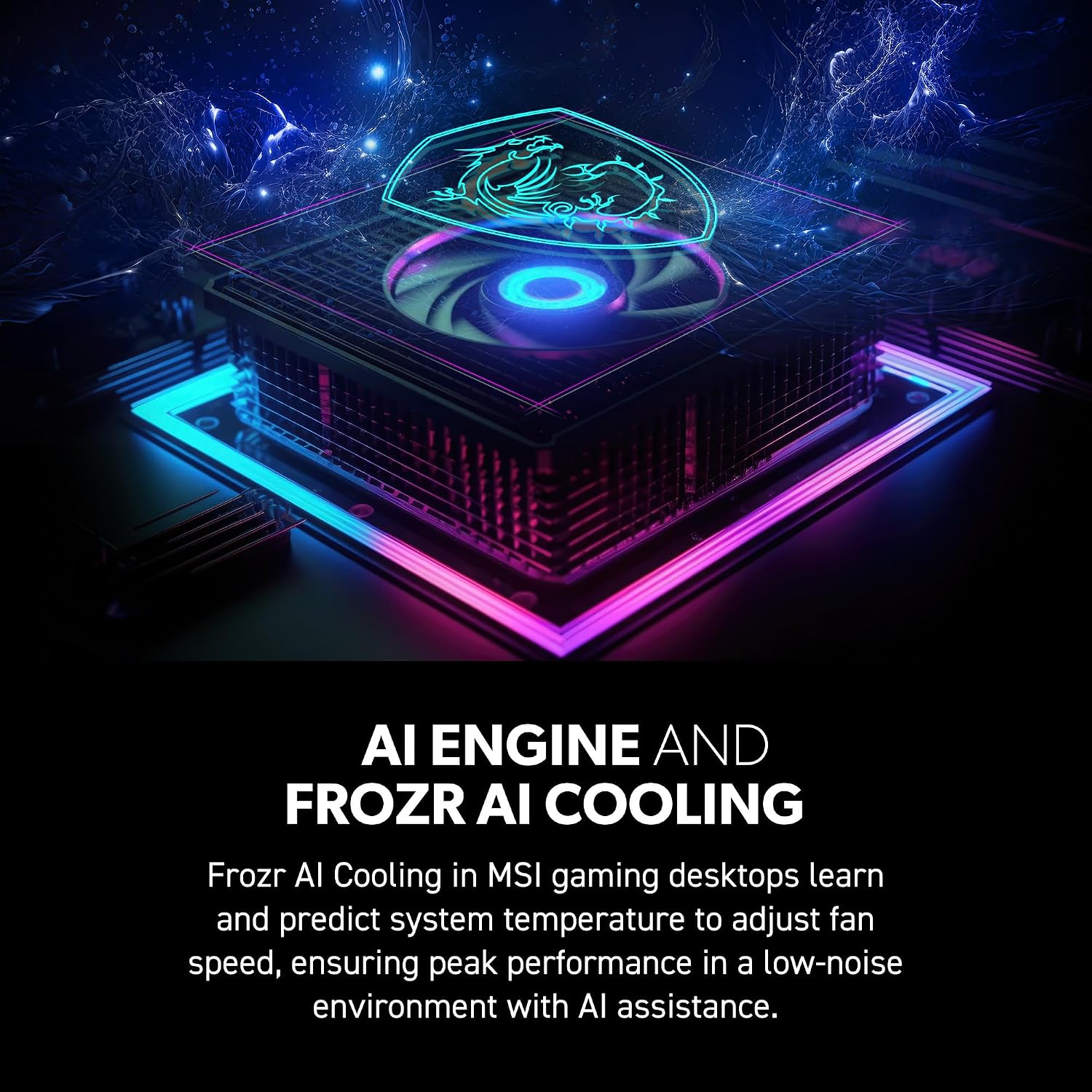 msi Aegis R2 AI Gaming Desktop: Intel Core Ultra 9 285, Geforce RTX 5070Ti, 32GB DDR5, 2TB M.2 NVMe SSD, Air Cooling, USB Type C, VR-Ready, Window 11 Home: C2NVR9-1452US