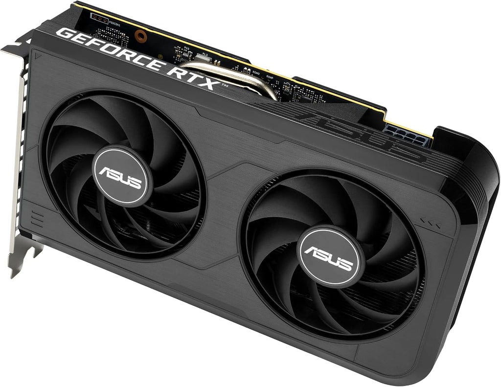 ASUS Dual GeForce RTX™ 5050 8GB GDDR6 (PCIe 5.0, 8GB GDDR6, DLSS 4, HDMI 2.1b, DisplayPort 2.1b, 2-Slot, Axial-tech Fan Design, 0dB Technology, Dual BIOS and More)