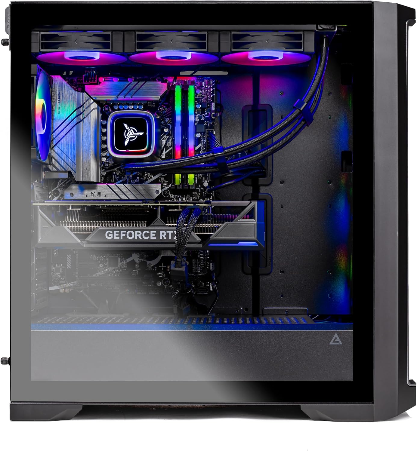 Skytech Gaming Legacy 4 Gaming PC, Intel Ultra 9 285K 5.5GHz, NVIDIA RTX 5080 16GB VRAM, Z890 Board, 2TB Gen4 NVMe SSD, 64GB DDR5 RAM 6000, 1000W Gold ATX 3 PSU, 420 ARGB AIO, WI-FI 7, Windows 11