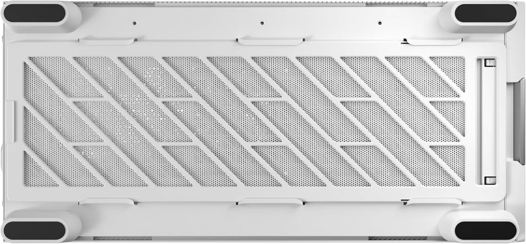 Antec Flux Pro White, 6 x PWM Fans Included, High-Airflow Front Panel with Birch Wood, iShift PSU 90° Mount, USB3.0 x 2, Type-C, 420mm Radiator Support, Temp. Display, Full-Tower E-ATX PC Case
