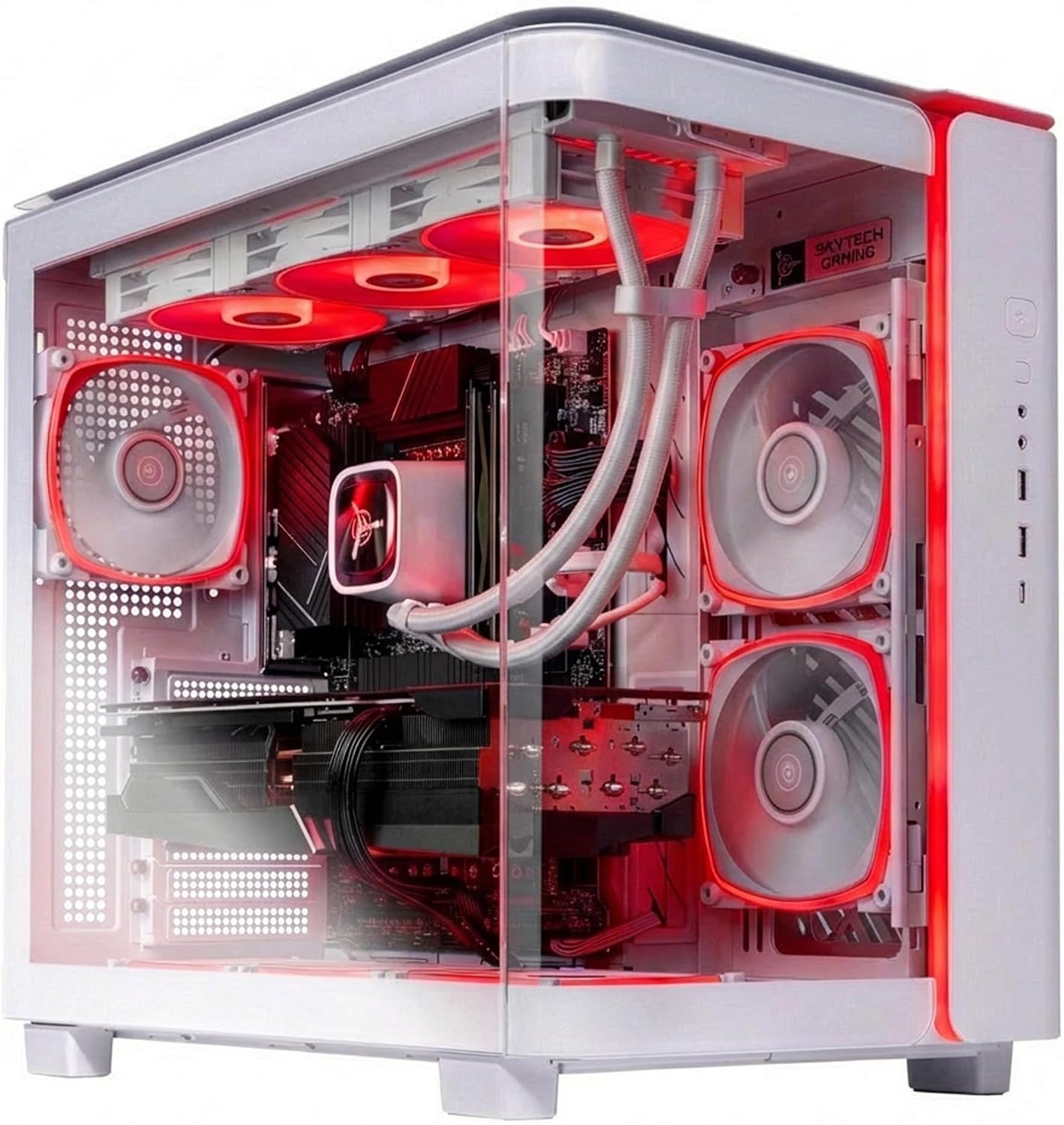 Skytech Gaming King 95 Gaming PC, Intel Ultra 7 270K 5.4GHz, NVIDIA RTX 5070 Ti 16GB VRAM, 1TB Gen4 NVMe SSD, 32GB DDR5 RAM 6000, 850W Gold ATX 3 PSU, 360 ARGB AIO, WI-FI 6, Windows 11, Desktop