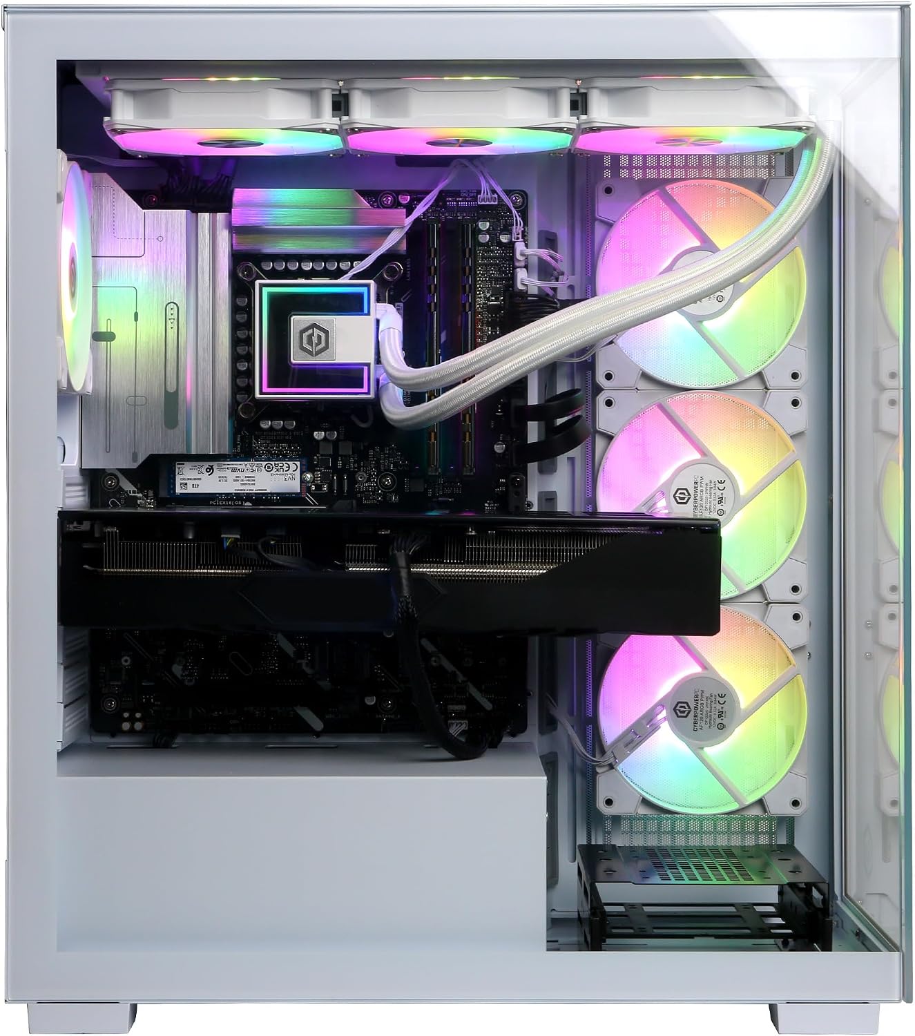 CyberPowerPC Gamer Xtreme Gaming PC Intel Core Ultra 9 285K 3.7GHz, GeForce RTX 5080 16GB, 32GB DDR5, 2TB PCIe 4.0 SSD, WiFi Ready & Windows 11 Home (GXiVR8620A9)