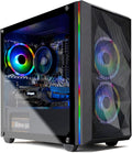 Skytech Chronos Mini Gaming PC Desktop - Intel Core-i7 9700KF 3.6GHz, RTX 2060 6GB, 16GB DDR4 3000, 1TB SSD, AC WiFi, Win 10 Home, Black