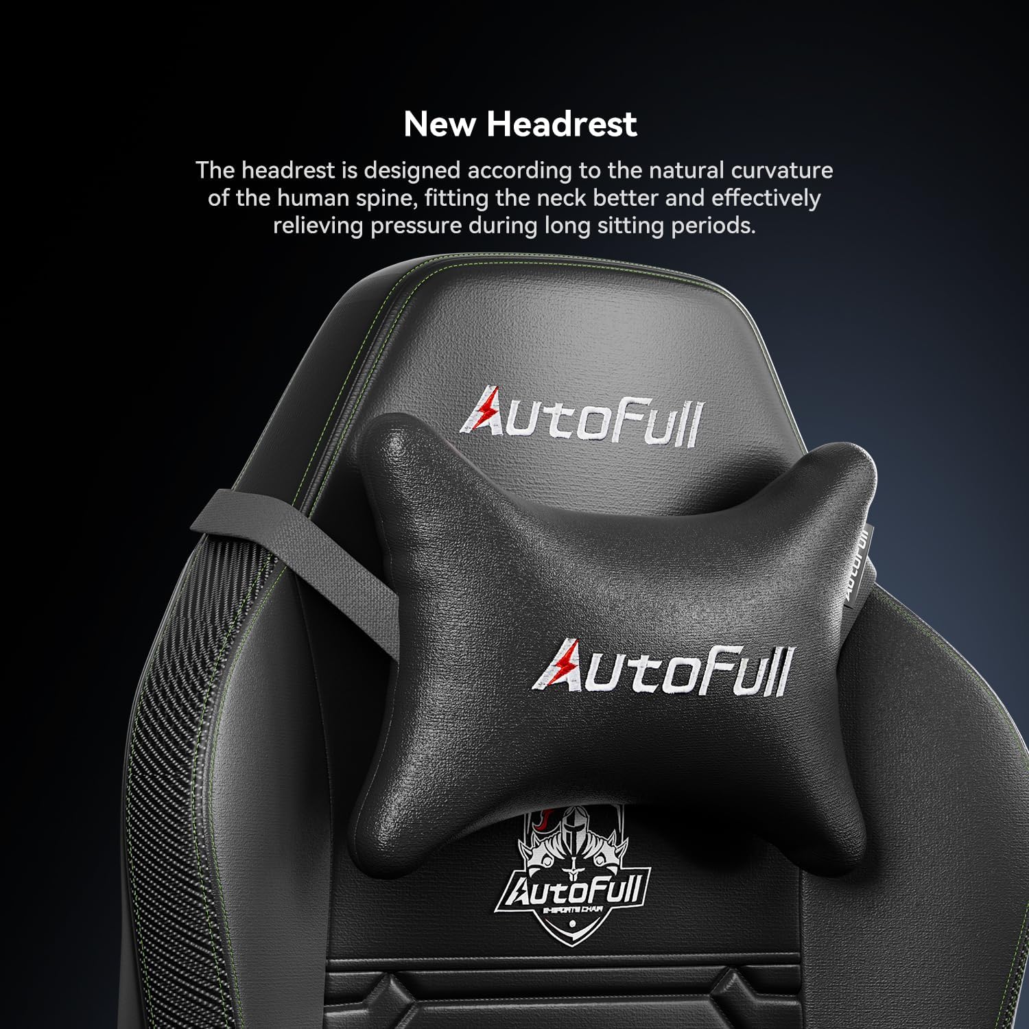 AutoFull C3 Gaming Chair, Racing Style Gaming Chair with Ergonomic Lumbar Support,Adjustable High Back Velvet Material PC Chair with Footrest,Black