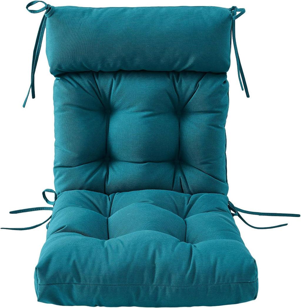 ARTPLAN Patio Chair Cushion,Tufted Adirondack Outdoor Chair Cushion,Wicker High Back Outdoor Seat Cushion,Set of 4,21'X21'X4' (4 Pack)