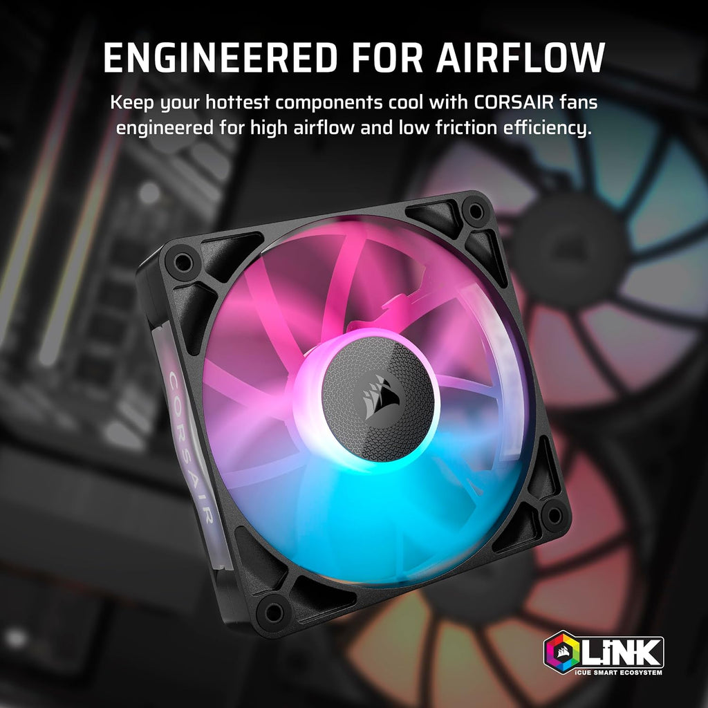 Corsair Vengeance i5100 Gaming PC – Liquid Cooled Intel Core i9-14900KF CPU – NVIDIA GeForce RTX 5080 GPU – 32GB Dominator Titanium RGB DDR5 Memory – 2TB M.2 SSD – Black
