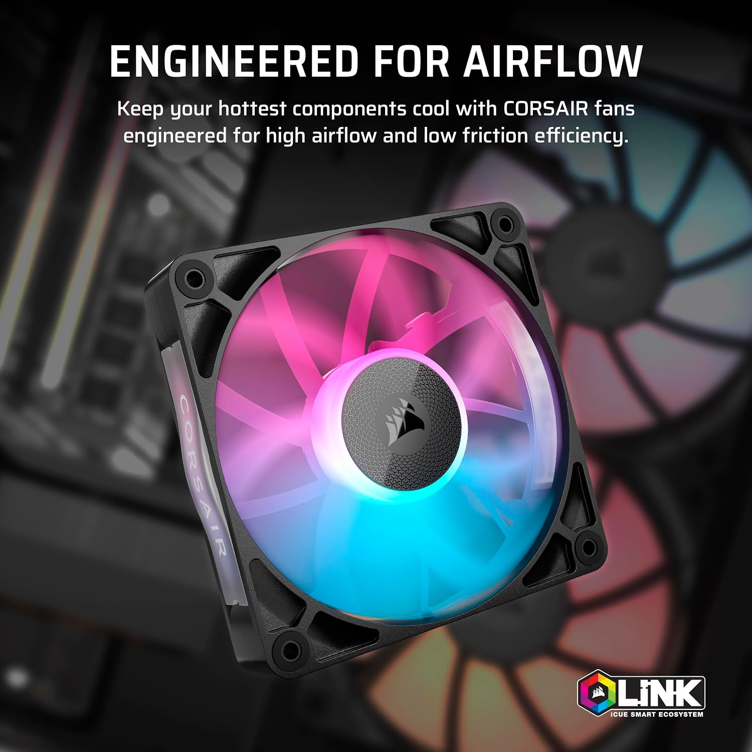 Corsair Vengeance i5100 Gaming PC – Liquid Cooled Intel Core i9-14900KF CPU – NVIDIA GeForce RTX 5080 GPU – 32GB Dominator Titanium RGB DDR5 Memory – 2TB M.2 SSD – Black