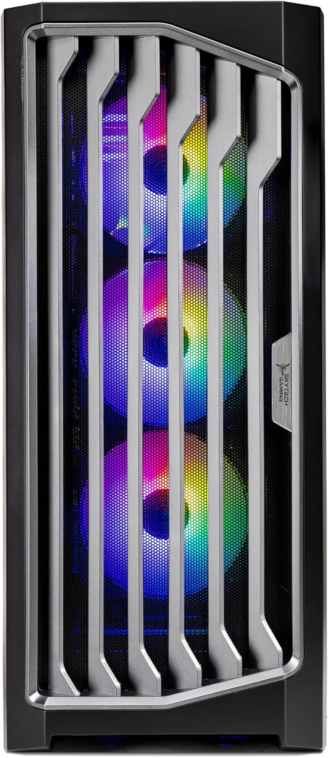Skytech Gaming Legacy 4 Gaming PC, Intel Ultra 9 285K 5.5GHz, NVIDIA RTX 5080 16GB VRAM, Z890 Board, 2TB Gen4 NVMe SSD, 64GB DDR5 RAM 6000, 1000W Gold ATX 3 PSU, 420 ARGB AIO, WI-FI 7, Windows 11