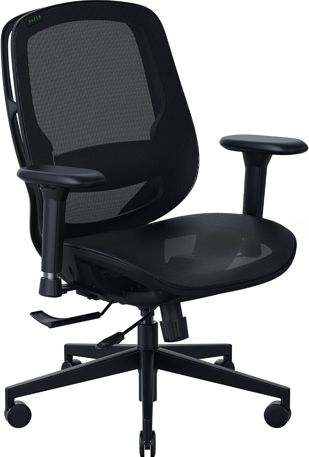 Razer Fujin Mesh Ergonomic Gaming Chair: Ultra-Durable & Breathable - 130 Degree Recline - Adjustable Lumbar Support - 3D Padded Armrests - Premium Frame - Sturdy Build
