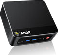 Beelink Mini PC, SER5 Pro 5625U AMD Ryzen 5 (Up to 4.3GHz) 16GB DDR4 480GB M.2 SSD Mini Desktop Computer, 2.5Gbps LAN, Wifi6/BT5.4,HDMI/DP/Type-c/4K Triple Display Micro PC