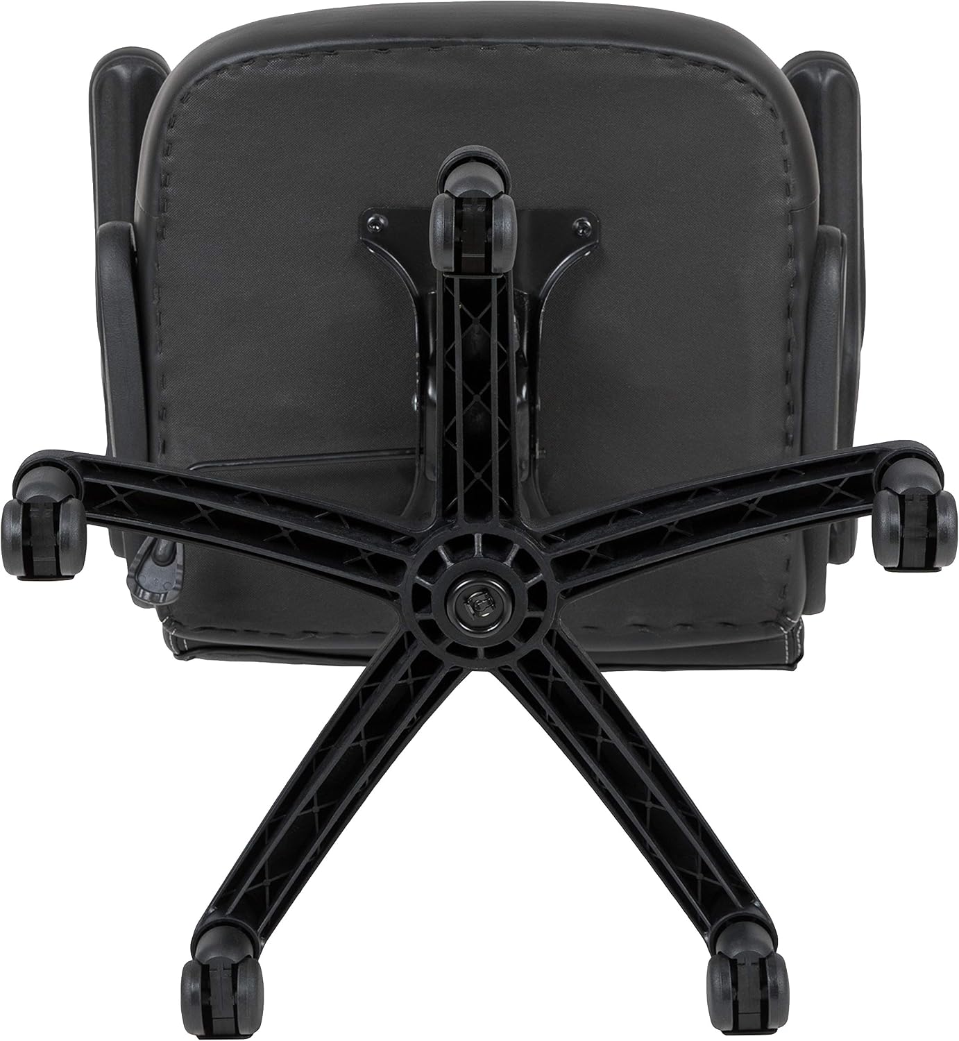 Flash Furniture X10 High-Back LeatherSoft Racing Style Gaming Chair with Flip-Up Arms, Ergonomic Padded Swivel Computer Chair, Pink/Black