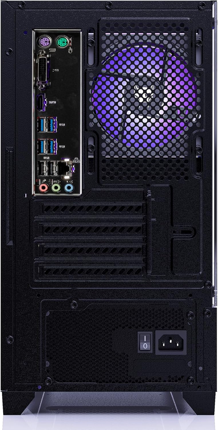 BEASTCOM Q3 Gaming PC Desktop Computer AMD Ryzen 5 3400G, 4K Vega Graphics, 16GB RAM, 1TB M.2 NVMe, 500W 80PLUS PSU, WiFi, Gaming Office Console, Towers Prebuilt PC