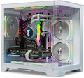 ViprTech Reaper 2.5 Gaming PC - AMD Ryzen 7 8700F (5.0Ghz Liquid Cooled), AMD RX 9060 XT 16GB, 16GB DDR5 RAM, 1TB NVMe SSD, 800W Gold PSU, VR-Ready, WiFi BT, Win 11, Desktop Computer Prebuilt, White