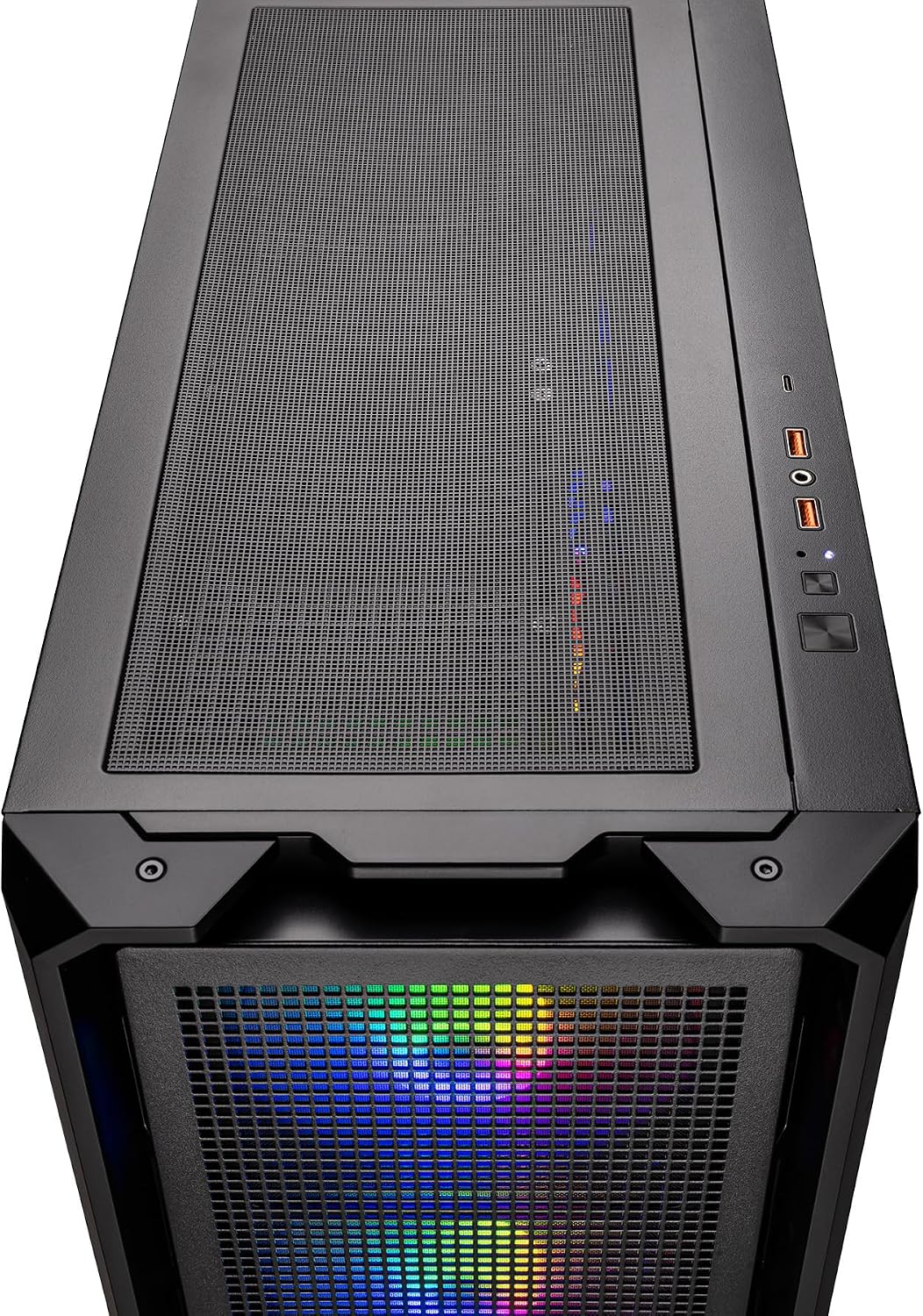 Skytech Gaming Edge Desktop PC, Ryzen 5 5500 3.6 GHz (4.2GHz), NVIDIA RTX 5060, 1TB NVMe SSD, 16GB DDR4 RAM 3200, 650W Gold PSU, Wi-Fi, Win 11
