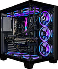 CLX Set Gaming PC - Intel Core Ultra 7 270K Plus 3.7GHz, GeForce RTX 5080, 2TB NVMe M.2 SSD, 64GB DDR5 No RGB Memory, 360mm AIO, WiFi, Windows 11 Home, Black