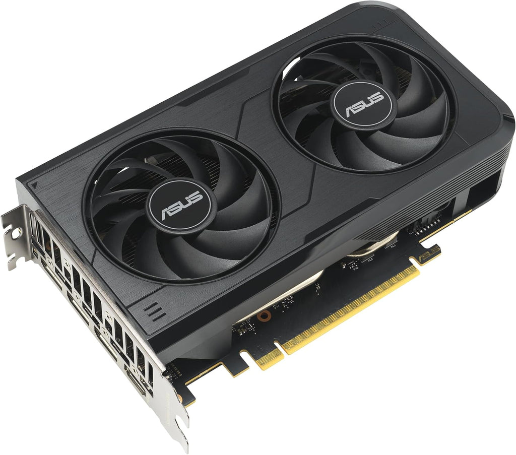 ASUS Dual GeForce RTX™ 5050 8GB GDDR6 (PCIe 5.0, 8GB GDDR6, DLSS 4, HDMI 2.1b, DisplayPort 2.1b, 2-Slot, Axial-tech Fan Design, 0dB Technology, Dual BIOS and More)