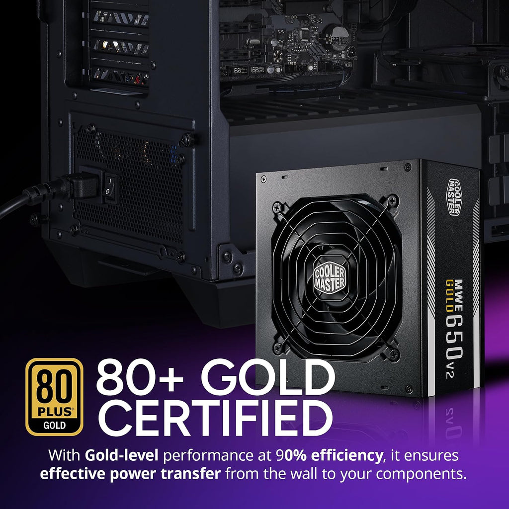 Cooler Master HAF 5 Pro Gaming PC – AMD RYZEN 7 7800X3D, NVIDIA GeForce RTX 5070 12GB, 32GB DDR5 6000MHz, 2TB Gen4 M.2, Windows 11, V Platinum 1100 V2 PSU, Hyper 212 Halo, ATX Desktop PC