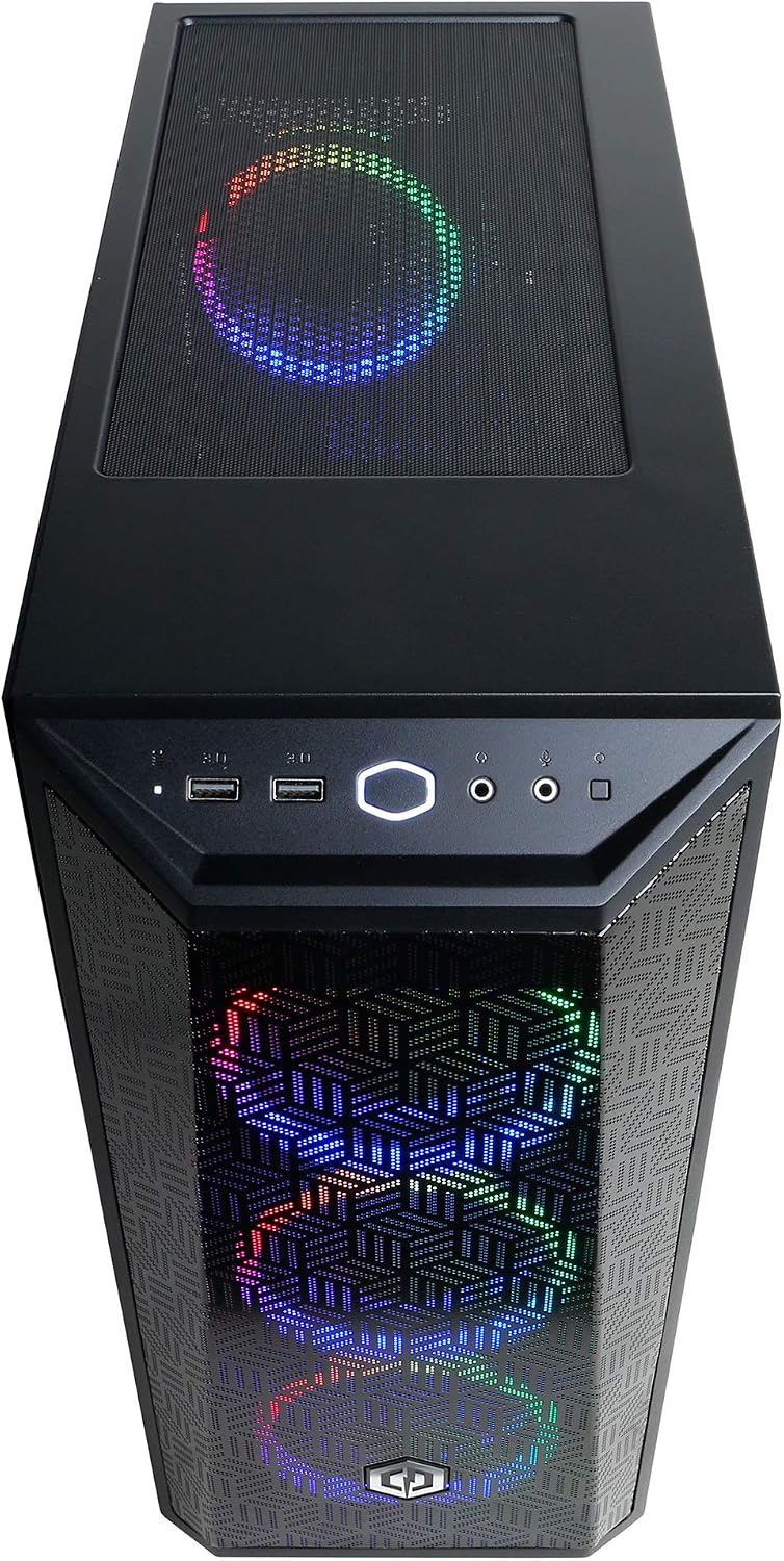 CyberpowerPC Gamer Xtreme VR Gaming PC, Intel i5-10400F 2.9GHz, GeForce GTX 1660 Super 6GB, 8GB DDR4, 500GB NVMe SSD, WiFi Ready & Win 10 Home (GXiVR8060A10)
