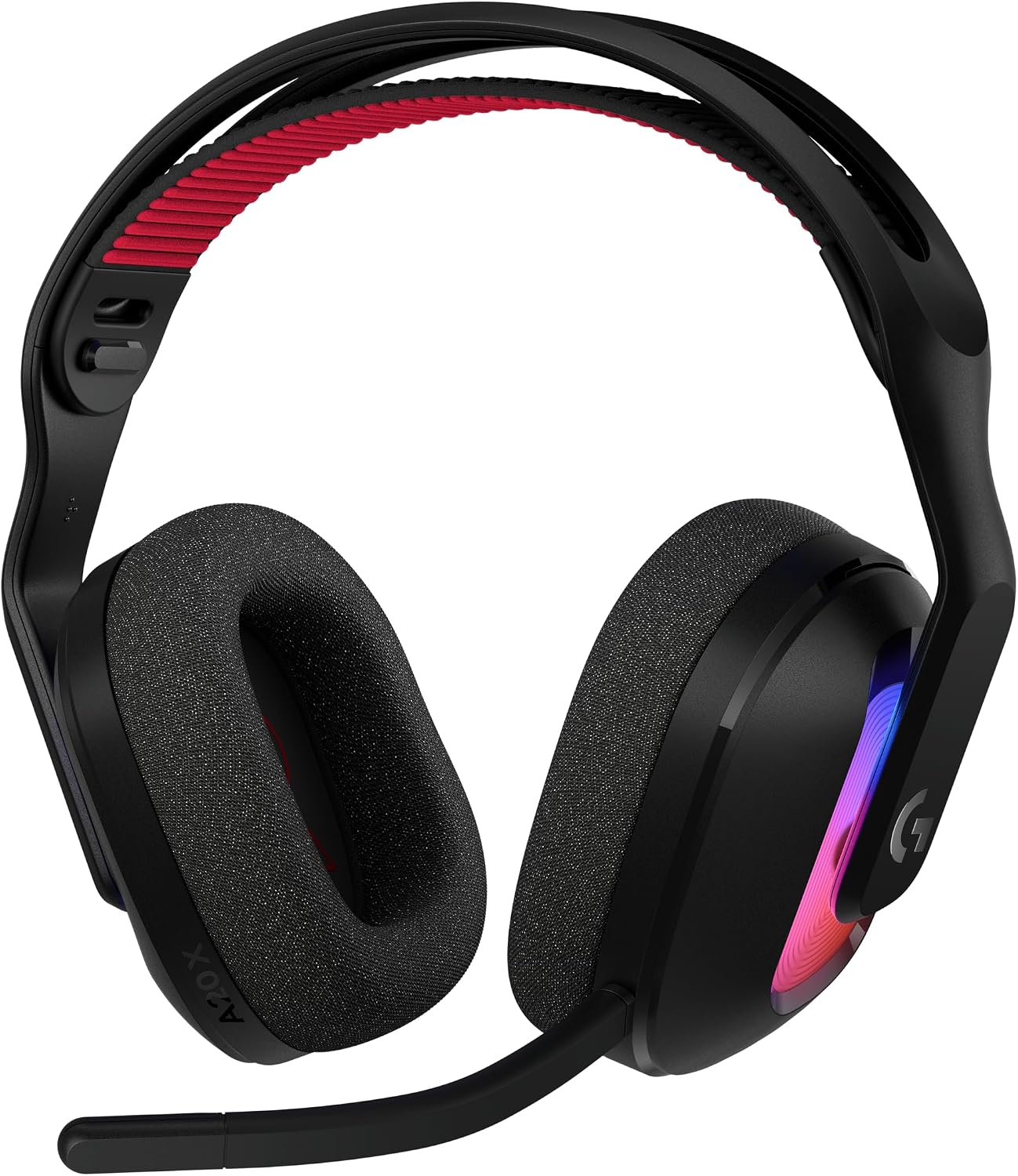 Logitech G Astro A20 X Lightspeed Wireless Gaming Headset for PS5, Xbox, Nintendo Switch/Switch 2, PC with 2-System PLAYSYNC Audio, Bluetooth, LIGHTSYNC RGB, and 48 kHz Boom Mic - Black