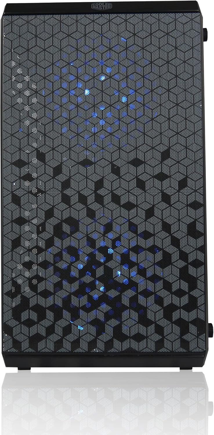 Q-Box Series Gaming PC - AMD Ryzen 5 5600GT 6-Core 3.9 GHz with AMD Radeon Graphics with Liquid Cooler 16GB DDR4 500GB SSD Windows 11, Black
