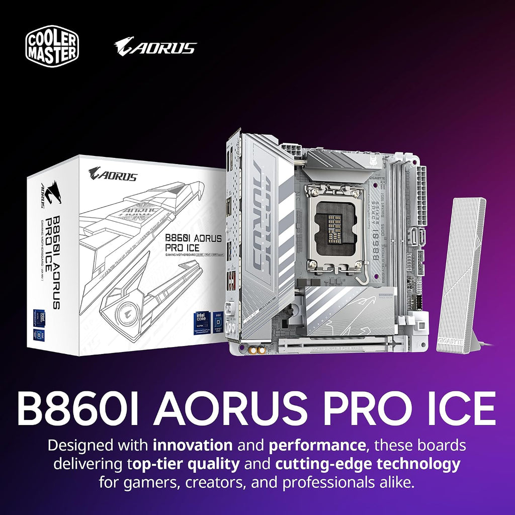 Cooler Master NR2 Pro Gaming PC – Intel Ultra 7 265F, AMD RX 9070 XT 16GB, 32GB DDR5 6000MHz, 2TB Gen4 M.2, Windows 11, V850 SFX Gold PSU, Compact Mini ITX Desktop PC