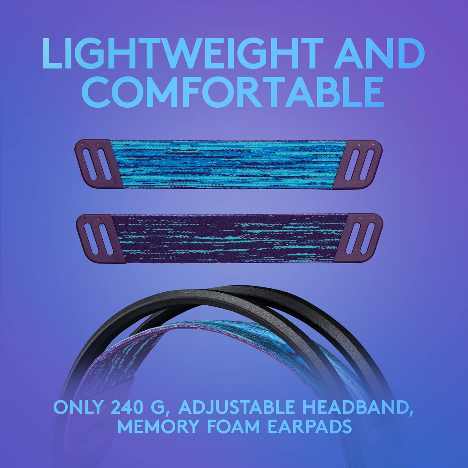 Logitech G335 Wired Gaming Headset + Litra Beam Premium LED Gaming Key Light with Truesoft - Black