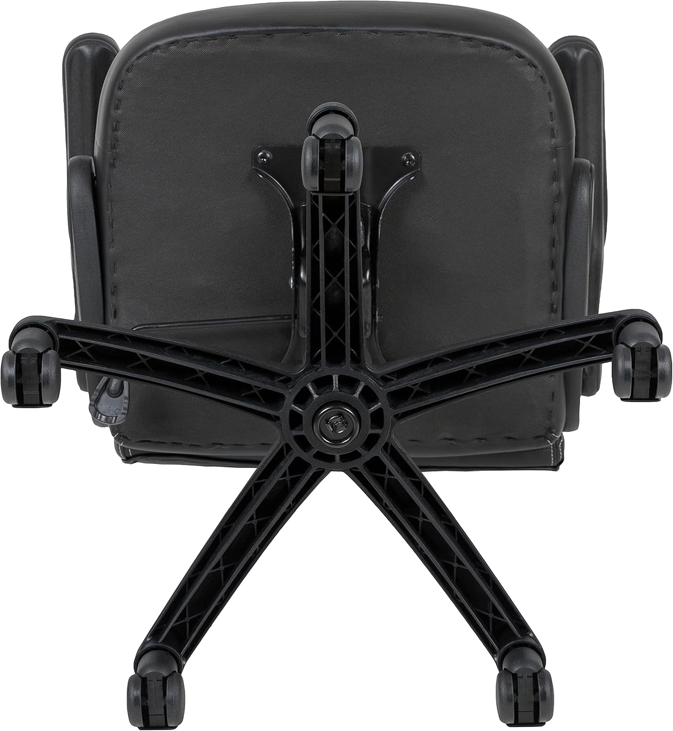 Flash Furniture X10 Gaming Chair Racing Office Ergonomic Computer PC Adjustable Swivel Chair with Flip-up Arms, Purple/Black LeatherSoft