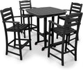 POLYWOOD® La Casa Café Bar Set, Black