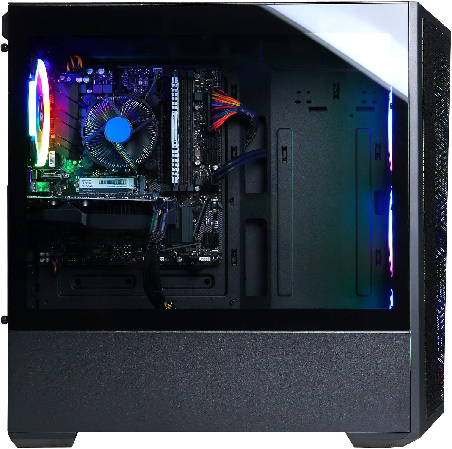 CyberpowerPC Gamer Xtreme VR Gaming PC, Intel i5-10400F 2.9GHz, GeForce GTX 1660 Super 6GB, 8GB DDR4, 500GB NVMe SSD, WiFi Ready & Win 10 Home (GXiVR8060A10)