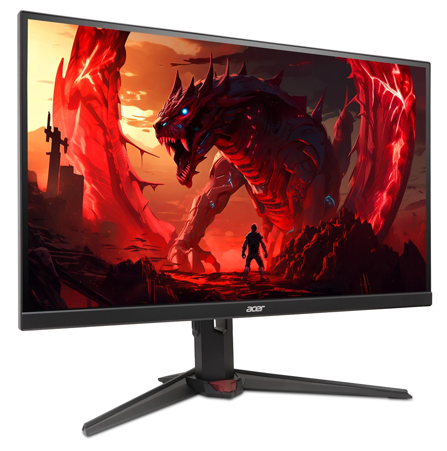 acer Nitro 27' WQHD 2560x1440 IPS PC Gaming AMD FreeSync Premium | 300Hz | Up to 0.5ms | 99% sRGB | DisplayHDR 400 | ErgoStand | VESA Mounting | 1 x DP 1.4 & 2 x HDMI 2.1 | XV272U F3bmiiprx