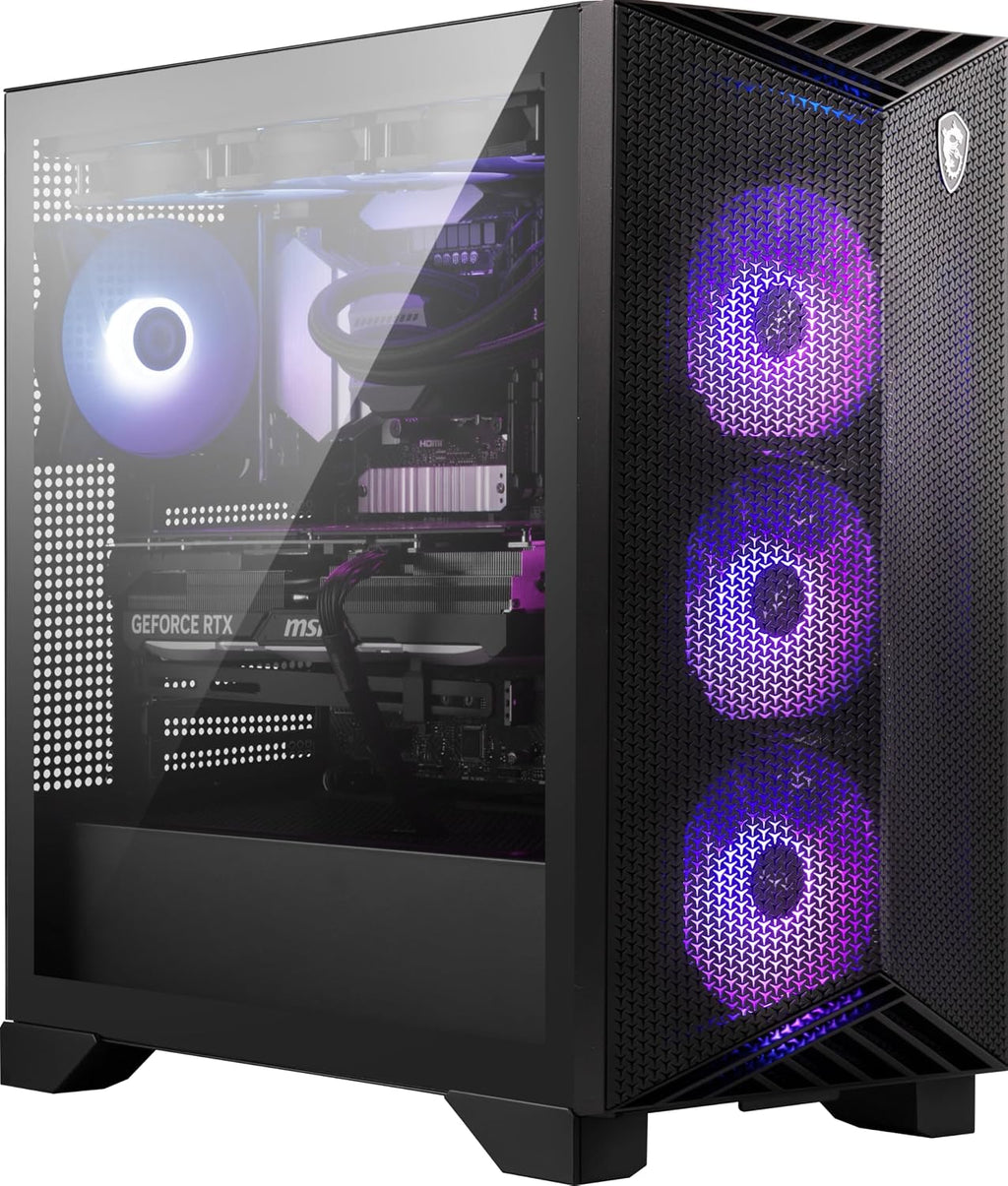 msi Aegis ZS2 Gaming Desktop: AMD Ryzen R9-7900X, GeForce RTX 4070 Super, 32GB DDR5, 2TB M.2 NVMe, Liquid Cooling, 80+ Gold PSU, WiFi 6E, Keyboard & Mouse, DIY Friendly, Windows 11 Home: B7NUE-853US