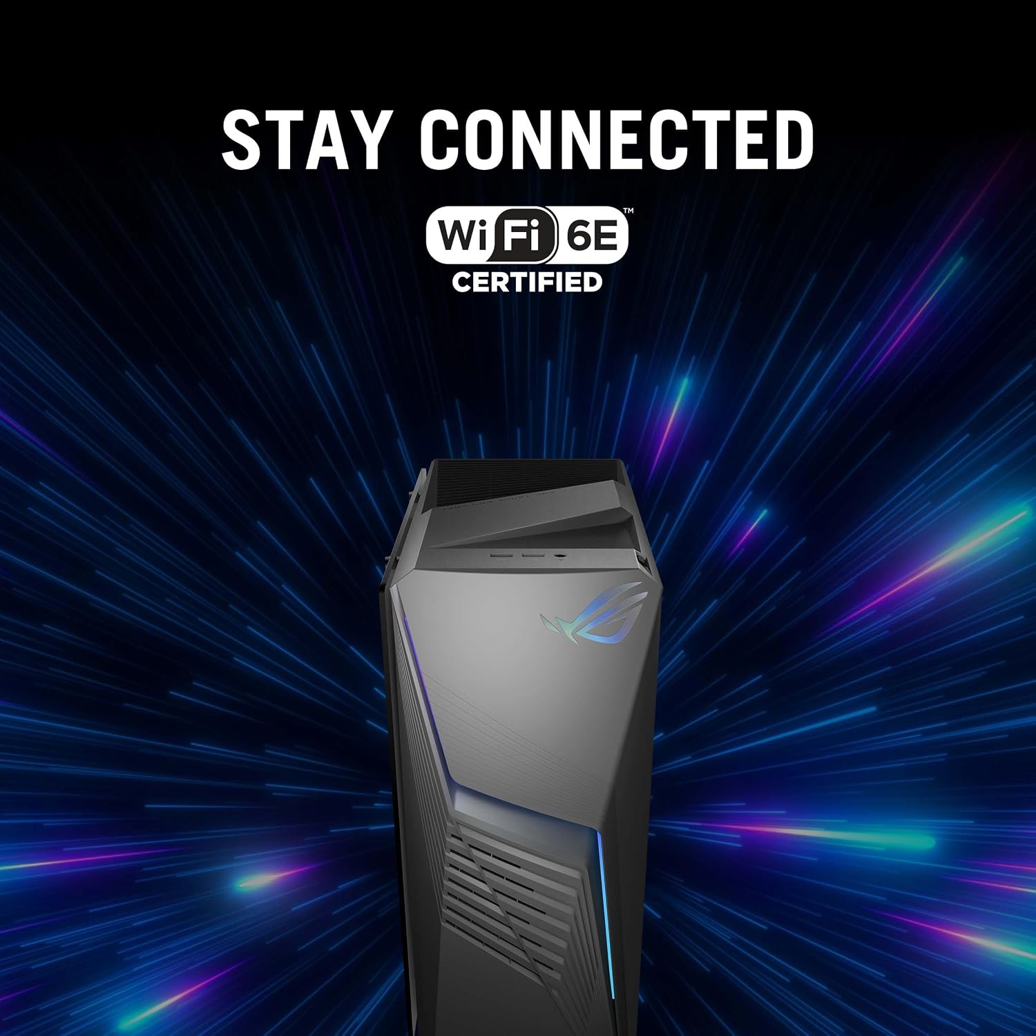 ASUS ROG G13CH (2024) Gaming Desktop PC, Intel® Core™ i7-14700F, NVIDIA® GeForce RTX™ 4060 Dual, 1TB NVMe™ PCIe® Gen4 SSD, 16GB DDR5 RAM, Windows 11, G13CHR-PS766