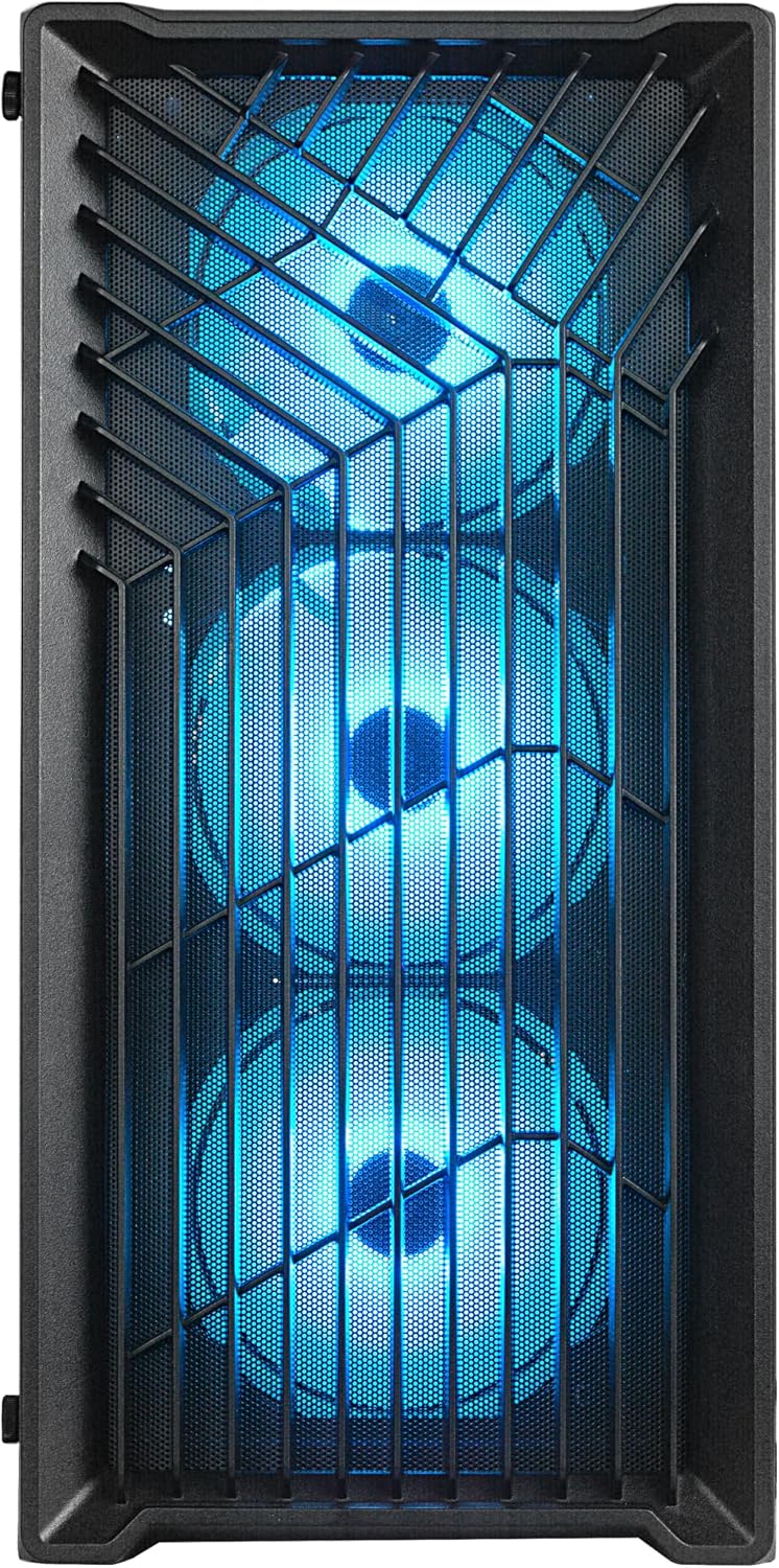 Gaming Desktop PC Computer, Intel Core i7 3.6 GHz up to 4.0 GHz,AMD Radeon RX 580 8G GDDR5,16GB RAM,1TB NVME SSD, Windows 11 Pro, WiFi, Bluetooth 5.0, VR Ready,RGB Fans x4