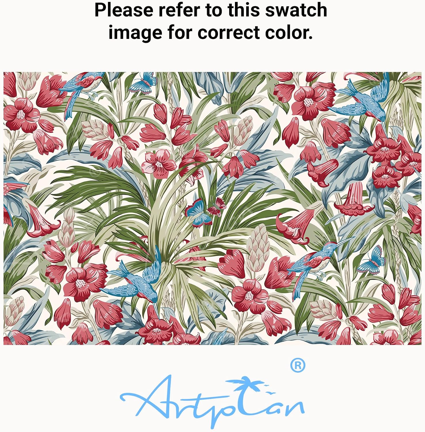 ARTPLAN Outdoor Chair Cushion,Tufted Adirondack Patio Chair Cushion,Wicker High Back Outdoor Seat Cushion,Set of 4,44' L x 21' W x 4' H (4 Pack),Floral
