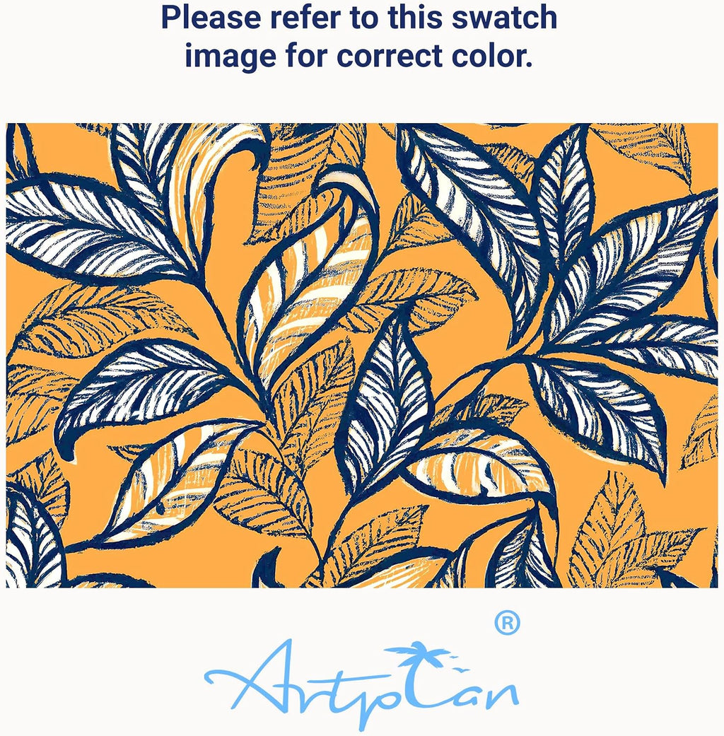 ARTPLAN Outdoor Chair Cushion,Tufted Adirondack Patio Chair Cushion,Wicker High Back Outdoor Seat Cushion,Set of 4,44' L x 21' W x 4' H (4 Pack),Floral