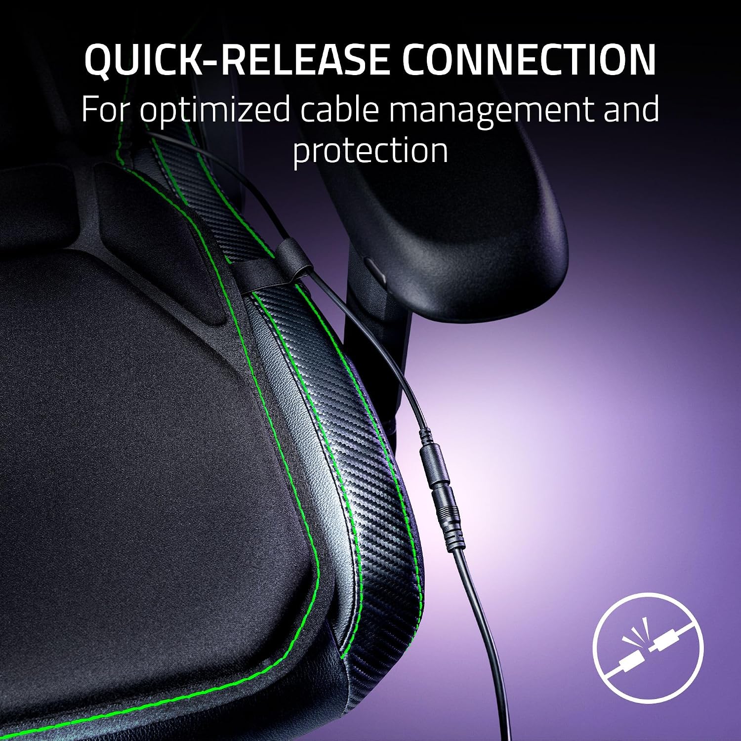 Razer Freyja HD Haptic Gaming Chair Cushion: Multi-Directional Haptics - Haptic EQ Customization via Razer Synapse - HyperSpeed Wireless & Bluetooth - Adjustable Strap for Universal Fit