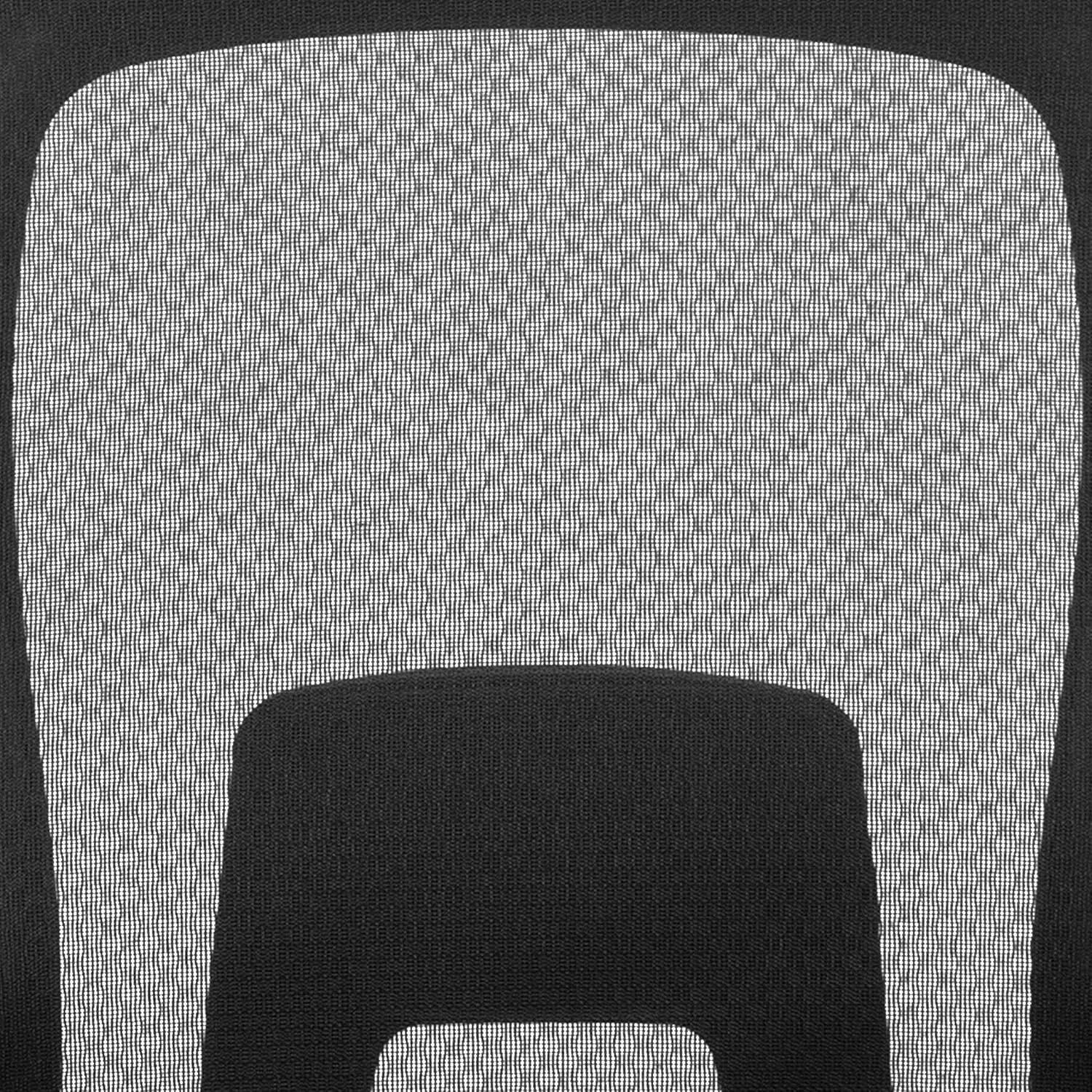Flash Furniture Big & Tall Swivel Office and Gaming Chair with Lumbar and Back Support, Ergonomic Mesh Office Chair with Flip-Up Armrests and Adjustable Height, Black